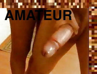 gros-nichons, énorme, masturbation, monstre, amateur, ejaculation-sur-le-corps, énorme-bite, branlette, secousses, blonde