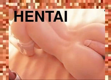 gros-nichons, ejaculation-sur-le-corps, ejaculation, hentai, seins, bout-a-bout