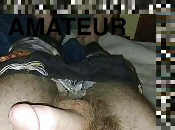 Me jerking off before bed... Quickie