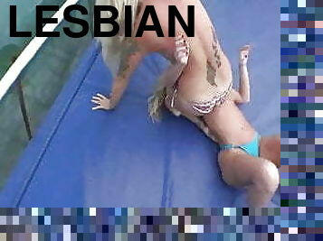 lesbian, gusti, topless