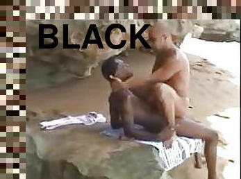 al-aire-libre, anal, mamada, negra-ebony, polla-enorme, interracial, gay, negra, pareja, corrida