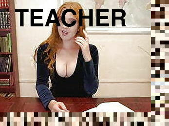 učitelj, crvenokose
