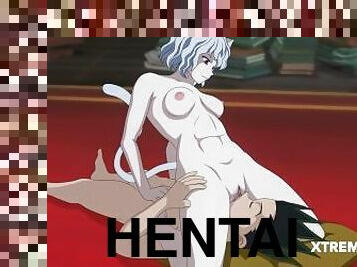 asien, groß-titten, erotisch-mutti, anime, hentai