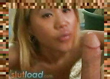 asiatisk, orgasme, blowjob, interracial, svart, kyssing, facial