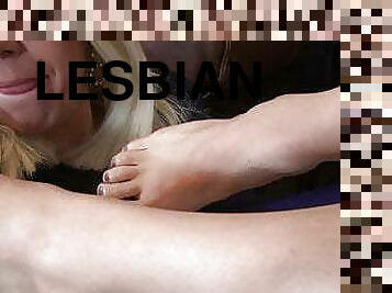 lesbiana, pies, fetichista