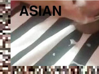 aasialainen, masturbaatio, amatööri, teini, mälli, soolo
