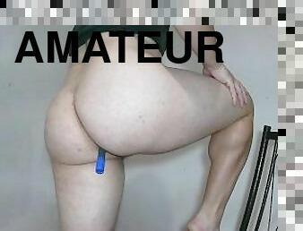 masturbation, amateur, anal, ejaculation-sur-le-corps, ados, brésil, belle, dure