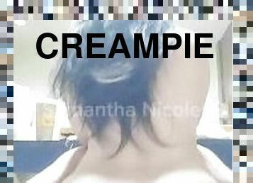 asiatisk, creampie, smutsig, trosor, sprut, filipinsk