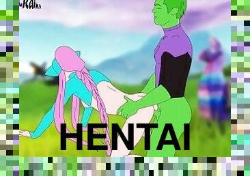 tinejdžeri, kompilacija, animacija, hentai