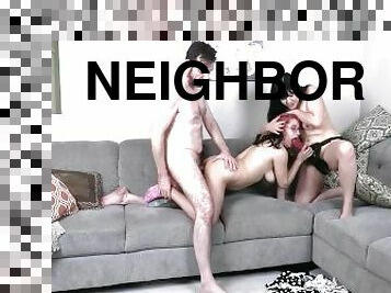 Threesome With The Neighbors