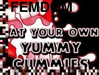 cum, femdom