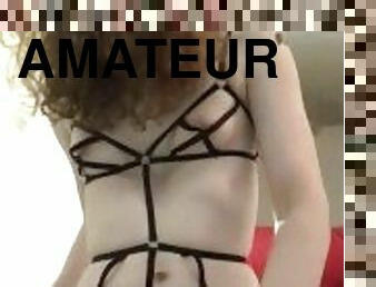 lunettes, masturbation, gode-ceinture, amateur, anal, fellation, lesbienne, gay, rousse, point-de-vue