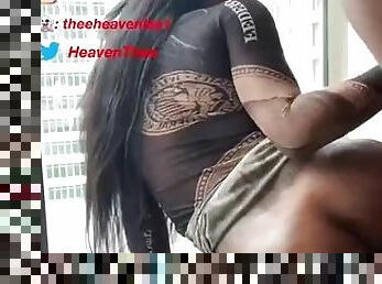 ATL nigga fucks TS HeavenLee so GOOD