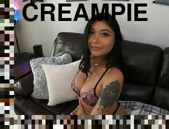 Creampie with a cutie Brenna Sparks