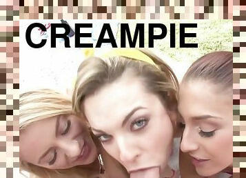 Brook S, Mischa Brooks And Bailey Brooks In Butt Fuck Overdose Video