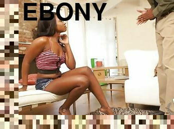 Young Ebony Teen Anal