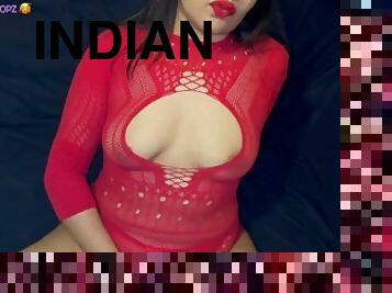 Juicy UK Desi Babe In Red! Check me out!