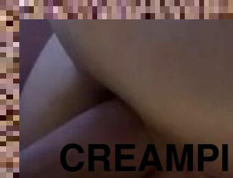 Girlfriend gets a hot anal creampie