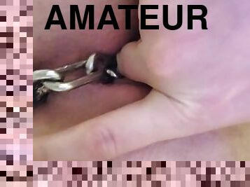 masturbācija-masturbation, vāverīte, amatieris, spēļmanta, pīrsings, fetišs, solo, dirsa, tetovējums, sasiests