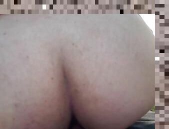 rumpe, feit, utendørs, offentlig, amatør, babes, blowjob, cumshot, tenåring, par