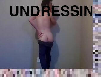 Trying Clothes Playing, Dressing And Undressing - Blue Jeans pt 9