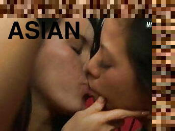 asiatisk, røv, store-patter, onani, orgasme, fisse-pussy, skønheder, lesbisk, fingering, trekanter