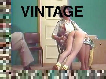 Vintage Spanking bubble butt