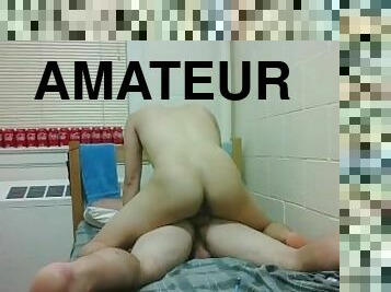 College fucks straight guy