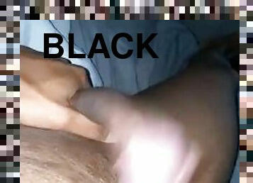 masturbation, amateur, énorme-bite, ados, branlette, black, horny, solo, bite