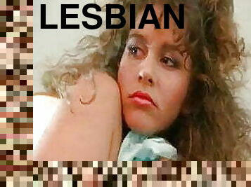 lesbienne, pornstar, vintage, classique, rétro