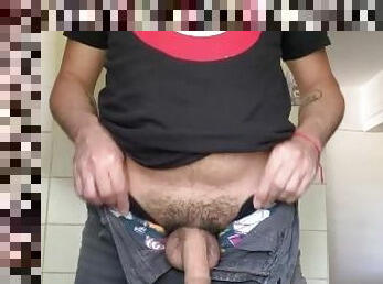 UNCUT COCK PEE - 100% BORICUA