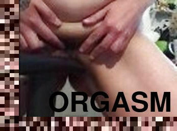 clitoris, paroasa, imens-huge, masturbare-masturbation, orgasm, pasarica, sperma, uda