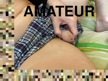 Fat Sexy Guy Is Playing With Soft Dick