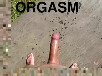 mastubasi, orgasme, di-tempat-terbuka, vagina-pussy, amatir, cumshot-keluarnya-sperma, penis-besar, sudut-pandang, sperma, sperma-sperm