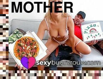 brinquedo, pov, ejaculação, fudendo, mãe-mother, dinamarques, pizza