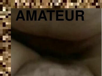 orgasme, amateur, énorme-bite, belle-femme-ronde, putain, bite, dure