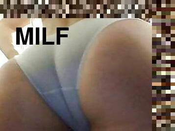 röv, amatör, milf, bbw, rumpa, rumpa-butt, saftig