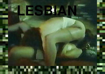 lesbiana, estrella-del-porno, vintage, clásico, pareja, retro