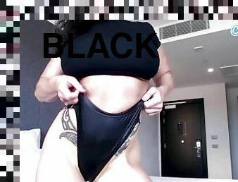 Camsoda - Big tits Aubrey Black Masturbates in her hotel room