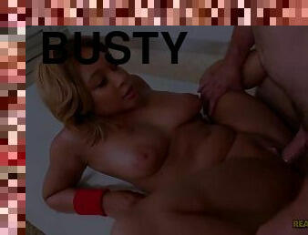 Mandy Rivers - Interracial Copulation With Busty Slut
