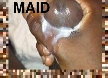 POV Hotel Maid Watch Me CUM HARD!!  Onlyfans Diggy2litty
