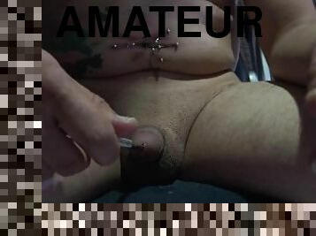 amateur, anal, polla-enorme, a-solas, realidad, polla, cañero