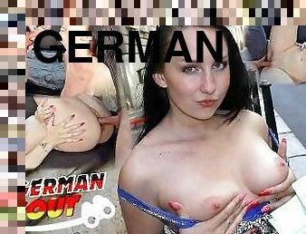 cul, public, amateur, ejaculation-sur-le-corps, ados, hardcore, allemand, casting, collège, naturel