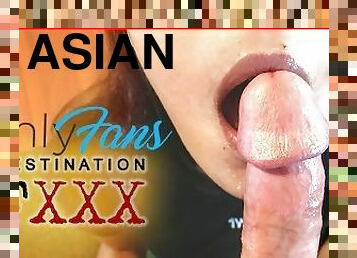 asiatique, lunettes, énorme, femme, amateur, ejaculation-sur-le-corps, ados, branlette, massage, philippine