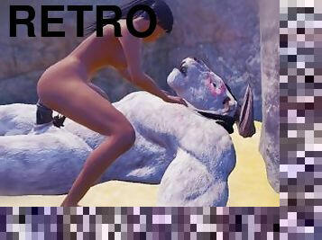 zvijer, retro, kamera, hentai, 3d