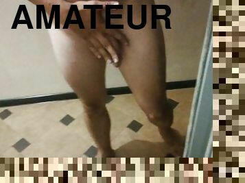 fête, amateur, ejaculation, britannique, solo, bite