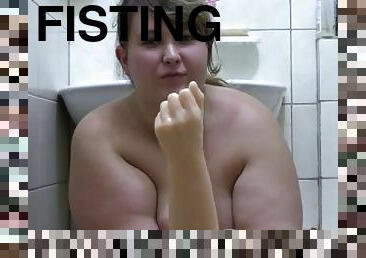 fisting, peluda, cona-pussy, russo, esposa, amador, maduro, mulher-madura, hardcore, bbw