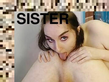 Lustful Step-Sister Can't Resist Step-Brother's Juicy Anal
