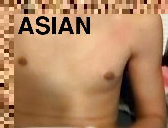 Asian boy jerk off