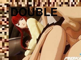 anal, compilation, double, anime, hentai, 3d, pénétrante